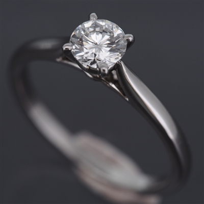 Cartier 1895 Engagement Diamond Ring Platinum 950