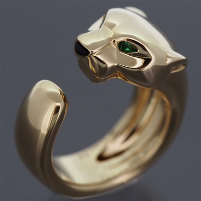 Cartier Panther Massai Ring Yellow Gold