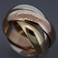 Cartier 3 Bands Trinity Ring Large Model 3 Gold