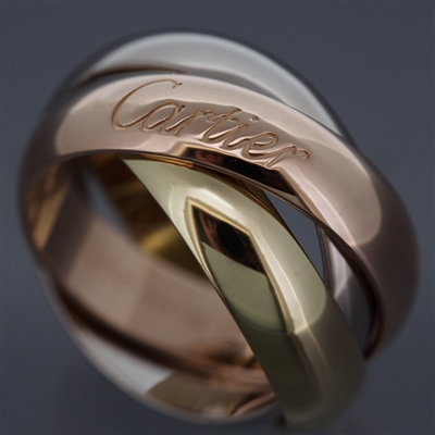 Cartier 3 Bands Trinity Ring Large Model 3 Gold