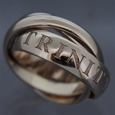 Cartier '98 Limited Trinity Ring White Gold
