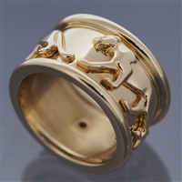 Cartier Panther Ring Yellow Gold