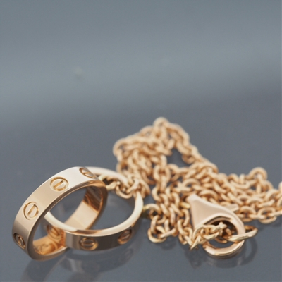 Cartier Baby Love Bracelet Rose Gold