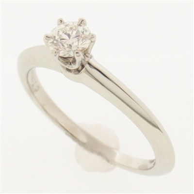 Tiffany Engagement Diamond Ring Platinum