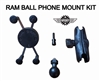 BMW R1200GSA / R1250GSA Phone Mounting kit