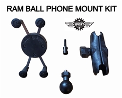 BMW R1200GSA / R1250GSA Phone Mounting kit