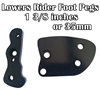 Rider Foot Peg Lowering Brackets V3