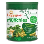 Superfood Munchies Broccoli, Kale & Cheddar Cheese 6 pack - 1.63 oz. (Happy Baby)