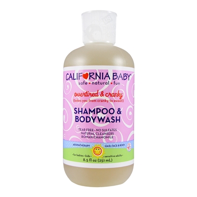 Overtired & Cranky Shampoo & Body Wash - 8.5 oz. (California Baby)