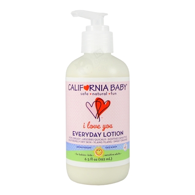 I Love You Everyday Lotion - 6.5 oz. (California Baby)