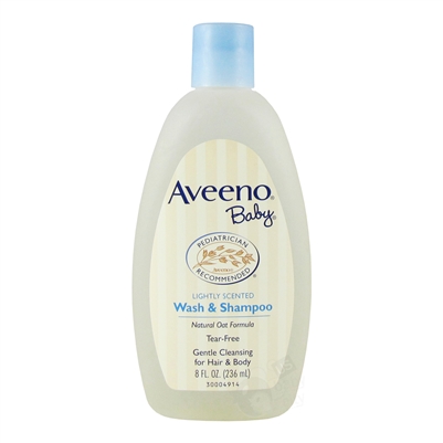 Baby Wash & Shampoo - 8 oz. (Aveeno)