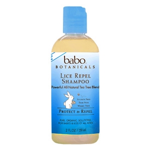 Lice Repel Shampoo Travel Size - 2 oz. (Babo Botanicals)