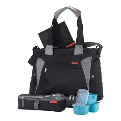 Bento Meal-to-Go Diaper Bag Black (Skip Hop)