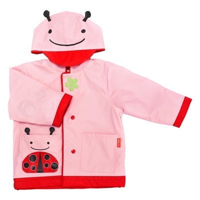 Zoo Rain Coats Ladybug Large - Size 5-6 (Skip Hop)