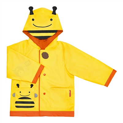 Zoo Rain Coats Bee Medium - Size 3-4 (Skip Hop)