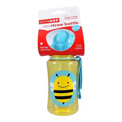 Zoo Straw Bottle Bee (Skip Hop)