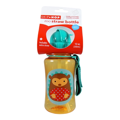 Zoo Straw Bottle Hedgehog (Skip Hop)