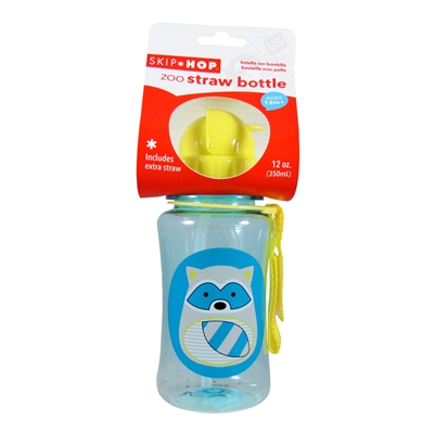 Zoo Straw Bottle Raccoon (Skip Hop)