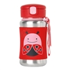 Zoo Stainless Steel Straw Bottle Ladybug (Skip Hop)