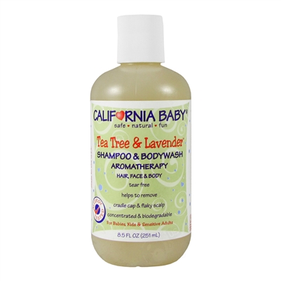 Tea Tree & Lavender Shampoo & Bodywash - 8.5 oz. (California Baby)