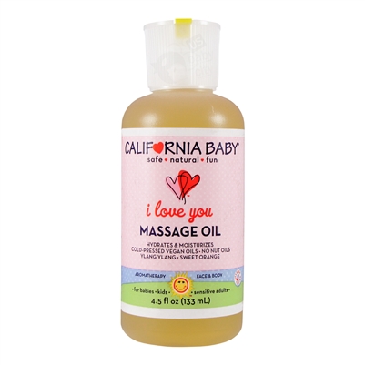 I Love You Massage Oil - 4.5 oz. (California Baby)