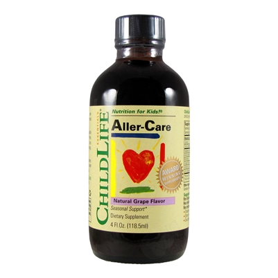 Aller-Care Natural Grape Flavor - 4 oz. (Childlife)