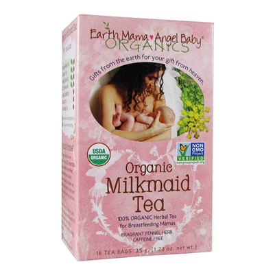 Organic Milkmaid Tea - 16 Tea Bags (Earth Mama Angel Baby)