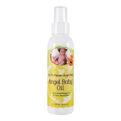 Angel Baby Oil - 4 oz. (Earth Mama Angel Baby)