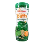 Organic Superfood Puffs Kale & Spinach 6 Pack - 6x2.1 oz, (Happy Baby)