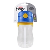 Foogo Plastic Straw Bottle Blue - 11 oz. (Thermos)