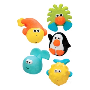 Bathtime Pals 6 pack (Sassy)