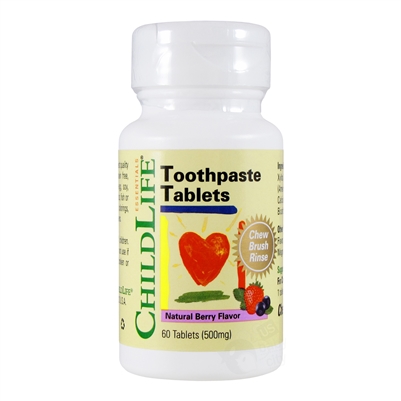 Toothpaste Tablets - 60 tabs (Childlife)