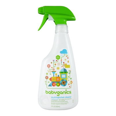 Toy & Highchair Cleaner  Fragrance Free - 17 oz. (Babyganics)