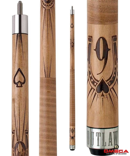 Outlaw OL07 Hand Blowtorched Cue