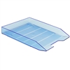 Acrimet Stackable Letter Tray (Clear Blue Color) (1 Unit) Code 211.2