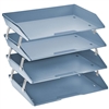 Acrimet Facility Letter Tray 4 Tiers (Solid Blue Color) Code 256.A.O