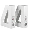 Acrimet Magazine File Holder (White Color) 2 Pack Code 277.7