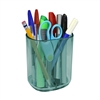 Acrimet Jumbo Pencil Holder Cup (Clear Green Color)