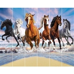 walltastic wild horses wall mural