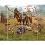walltastic dinosaur kingdom wall mural