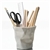 essey white pen pen desktop pen pot