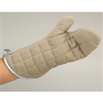 gilberts pair of beige 10in flameguard mitts