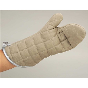 gilberts pair of beige 10in flameguard mitts