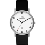 danish design rhone silver large gents watch