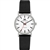 danish design rhine white black small ladies watch