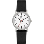 danish design rhine white black small ladies watch