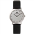 danish design elbe light grey stripe small ladies watch