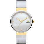 danish design lucy two-tone ladies watch