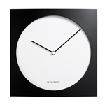 jacob jensen black and white 320 wall clock