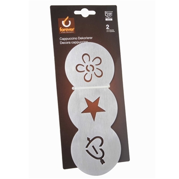 forever 3 in 1 coffee decorator stencil